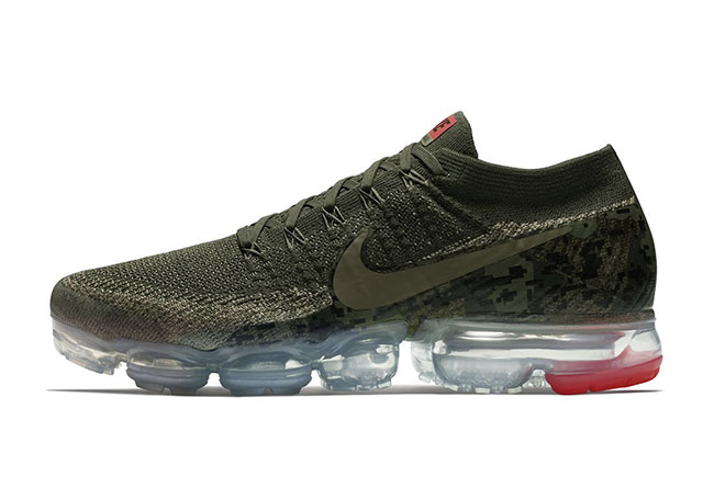 Nike,Air VaporMax,Digi Camo  暗藏军事细节！全新配色 Air VaporMax “Digi Camo” 首度曝光