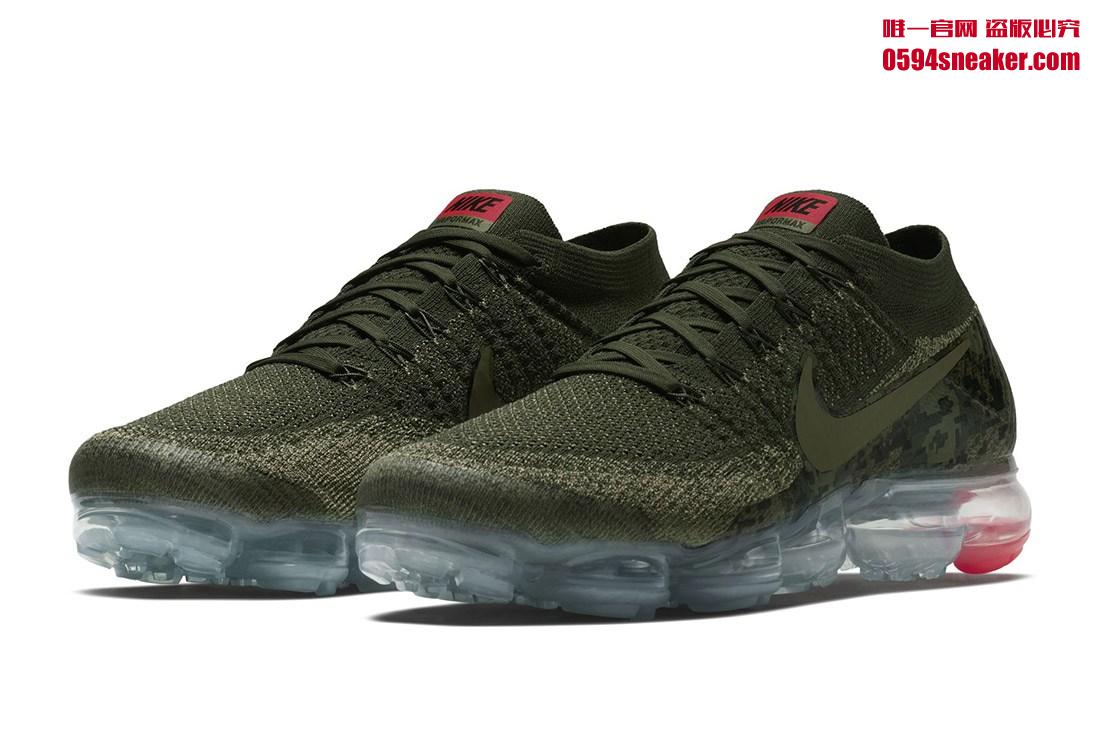 Nike,Air VaporMax,Digi Camo  暗藏军事细节！全新配色 Air VaporMax “Digi Camo” 首度曝光