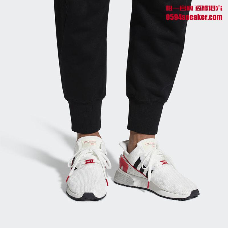 adidas,EQT Cushion ADV  这个具备横扫街头素质的“小白鞋”，迎来人气白粉配色登场！