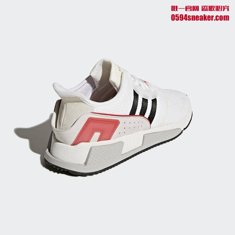 adidas,EQT Cushion ADV  这个具备横扫街头素质的“小白鞋”，迎来人气白粉配色登场！