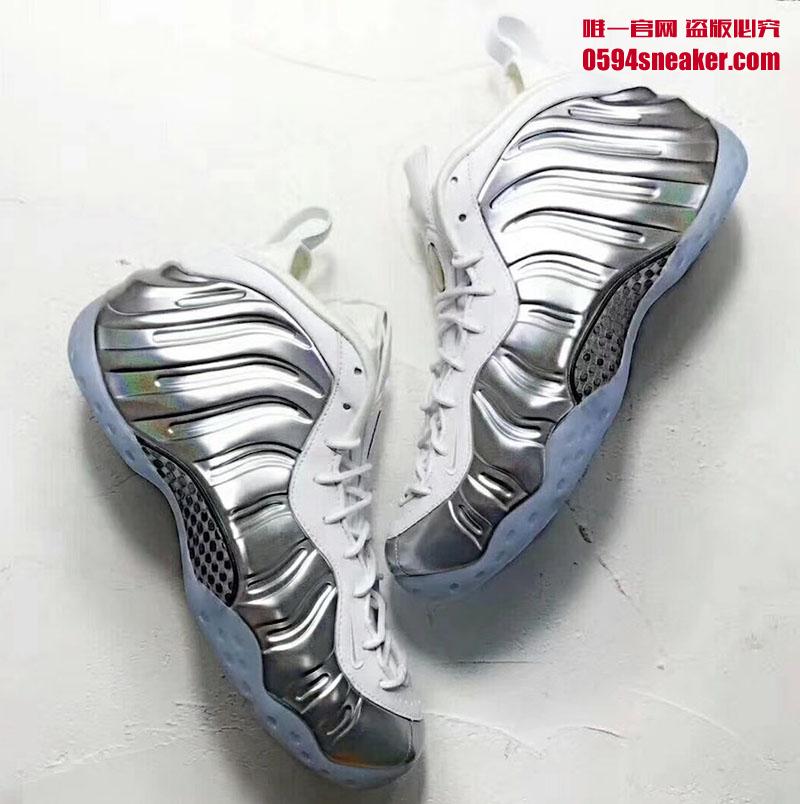 Nike,WMNS,Air Foamposite One,C  液态金属！女款 Air Foamposite One 再曝全新配色！