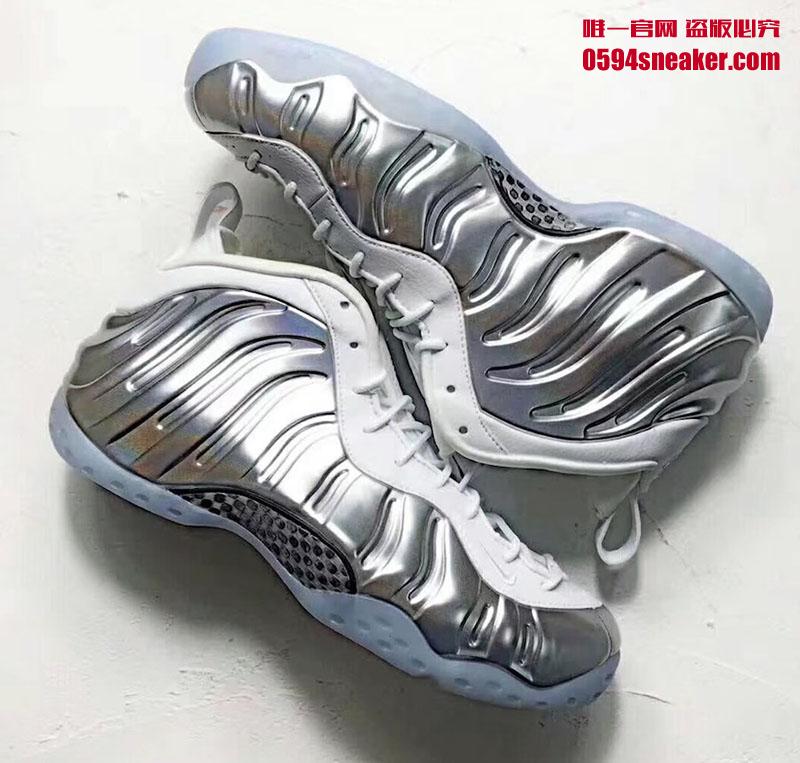 Nike,WMNS,Air Foamposite One,C  液态金属！女款 Air Foamposite One 再曝全新配色！