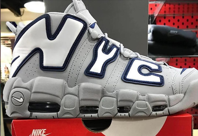 Nike,Air More Uptempo  大 Air 城市版本！纽约限定版本 Air More Uptempo 极具特点！