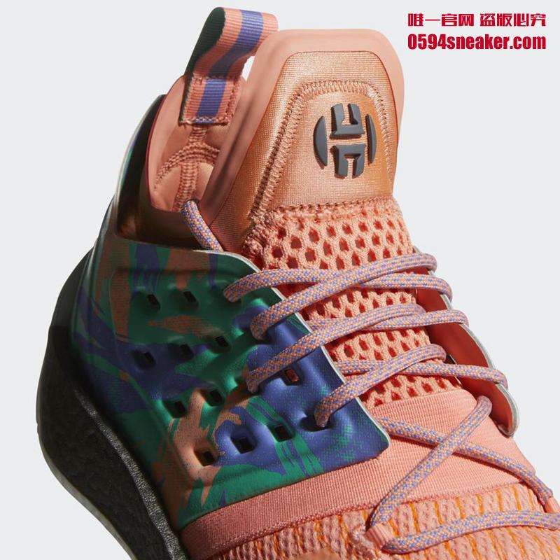 Harden Vol. 2,adidas  官方定妆照释出！哈登新战靴 Harden Vol. 2 细节表现不俗