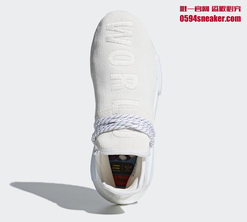 Pharrell,adidas,Hu NMD Trail,B  下月重磅登场！菲董 Hu NMD Trail 纯白配色首次曝光