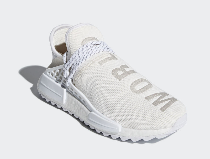 Pharrell,adidas,Hu NMD Trail,B  下月重磅登场！菲董 Hu NMD Trail 纯白配色首次曝光