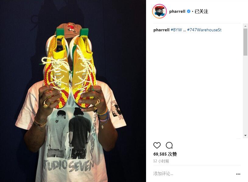 Pharrell Williams,adidas Origi  要搞大事情！菲董亲自曝光 Pharrell x BYW 联名新鞋实物