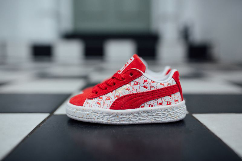 Hello Kitty,Puma,Suede  童趣十足！Hello Kitty x Puma Suede 下月初正式发售