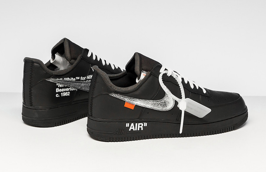 MoMA,Virgil Nike,Air Force 1,A 二月又要登场？！纯黑配色 OFF-WHITE x AF1 可能再度发售