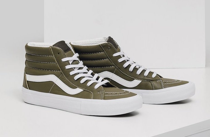 Vans,Vans Vault,Sk8-Hi  奢华皮质鞋面！全新系列 Vans Vault Sk8-Hi 现已发售