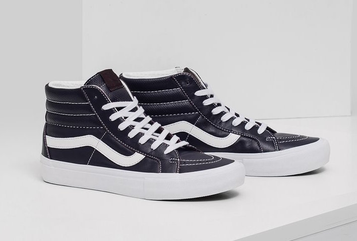 Vans,Vans Vault,Sk8-Hi  奢华皮质鞋面！全新系列 Vans Vault Sk8-Hi 现已发售