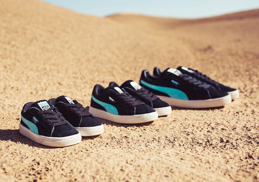 PUMA,Diamond Supply,Clyde,Sued  清新活泼气质！Diamond Supply Co. x PUMA 联名宣传照曝光