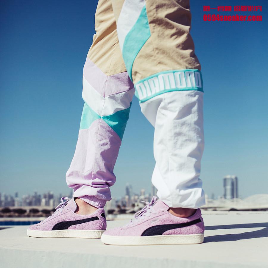 PUMA,Diamond Supply,Clyde,Sued  清新活泼气质！Diamond Supply Co. x PUMA 联名宣传照曝光