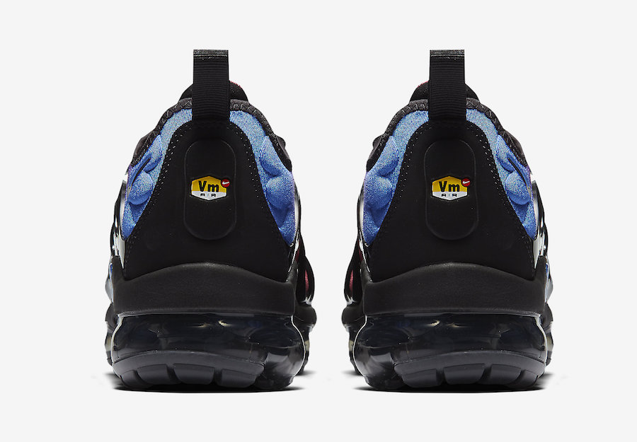 Nike,VaporMax Plus  红蓝过渡色鞋面！全新 VaporMax Plus 本月正式发售