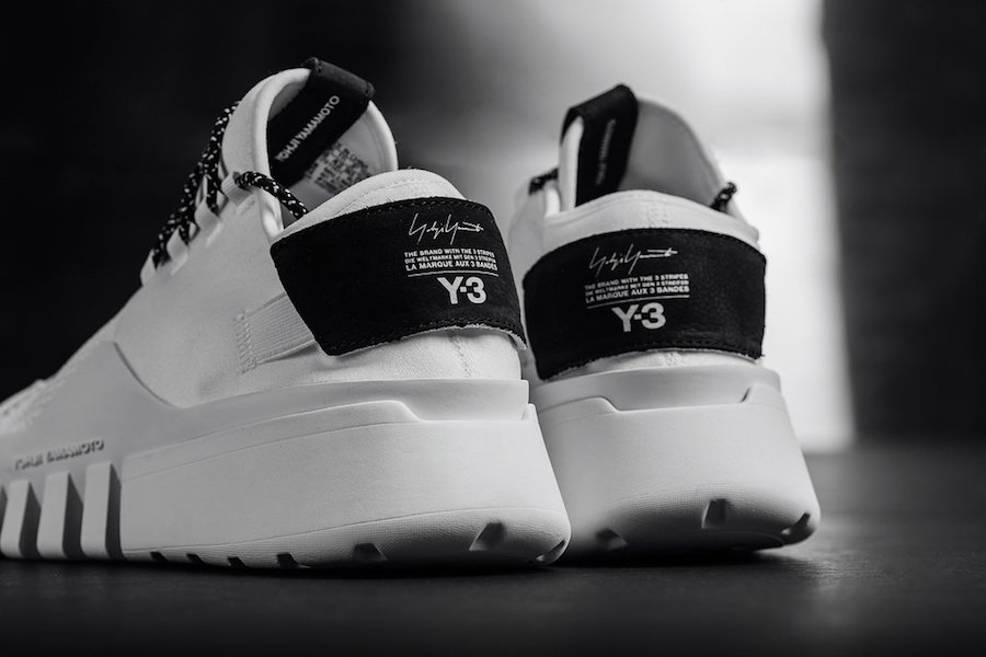 adidas,Y-3  极简解构风格！adidas Y-3 Ayero White 现已发售