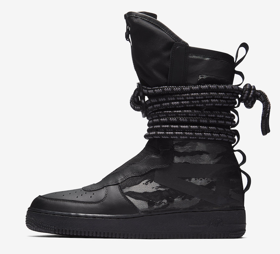 Nike,SF-AF1 High,AA1128-002  暗黑虎纹迷彩！全新配色 SF-AF1 High 本周正式发售