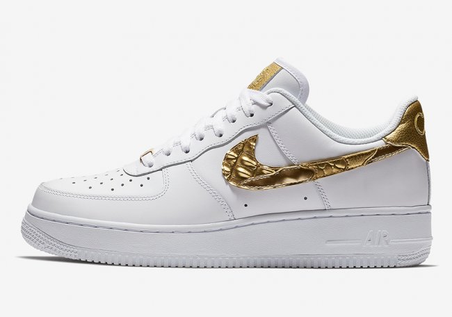 Nike,Air Force 1,AQ0666-100  C 罗专属配色！白金 Air Force 1 “CR7” 本周发售！