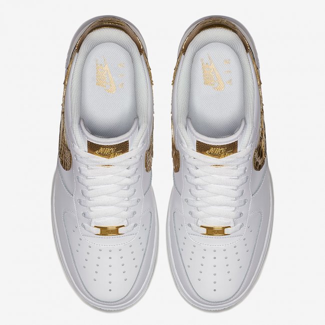 Nike,Air Force 1,AQ0666-100  C 罗专属配色！白金 Air Force 1 “CR7” 本周发售！