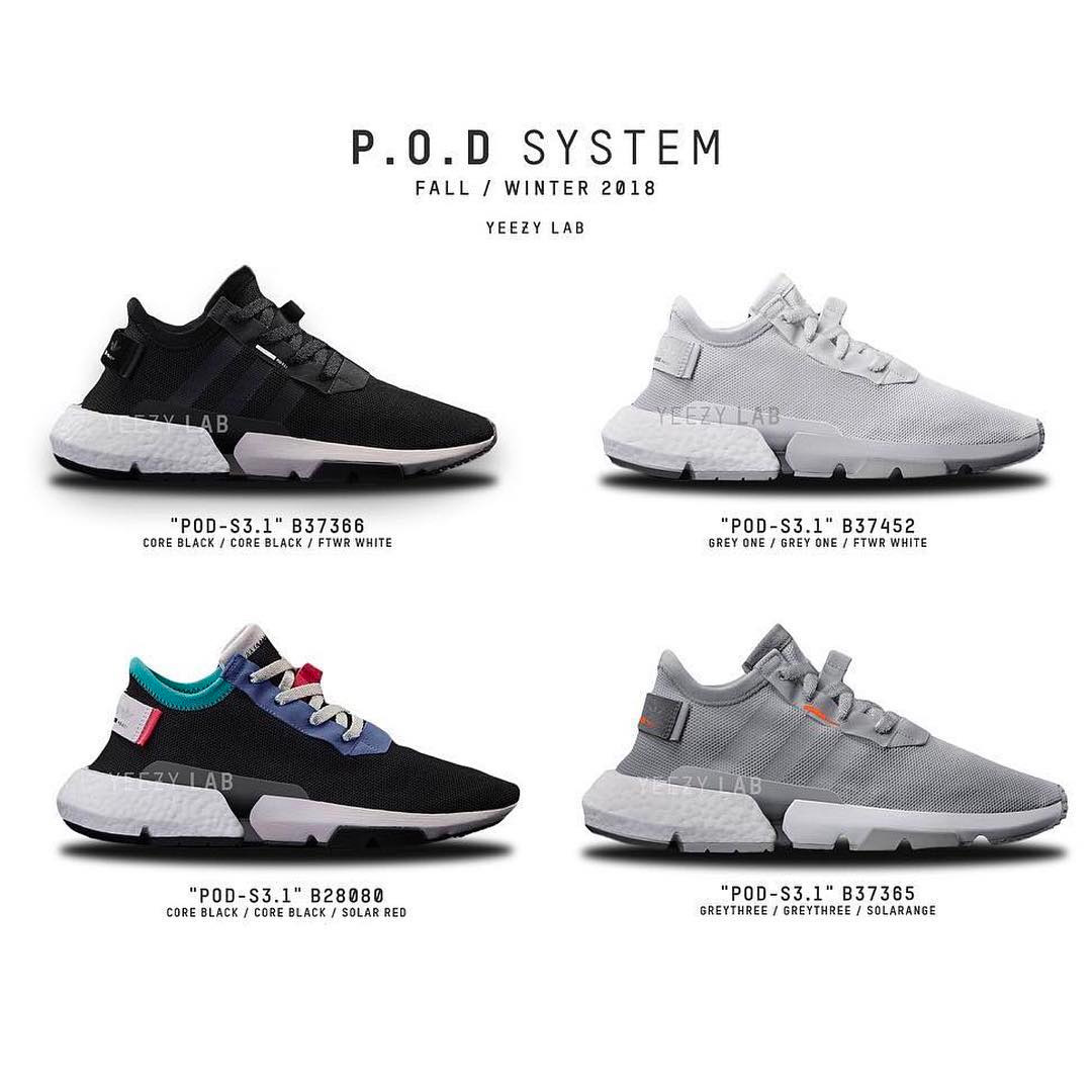 adidas,POD  刚刚，adidas 一双新鞋款曝光！未来感十足