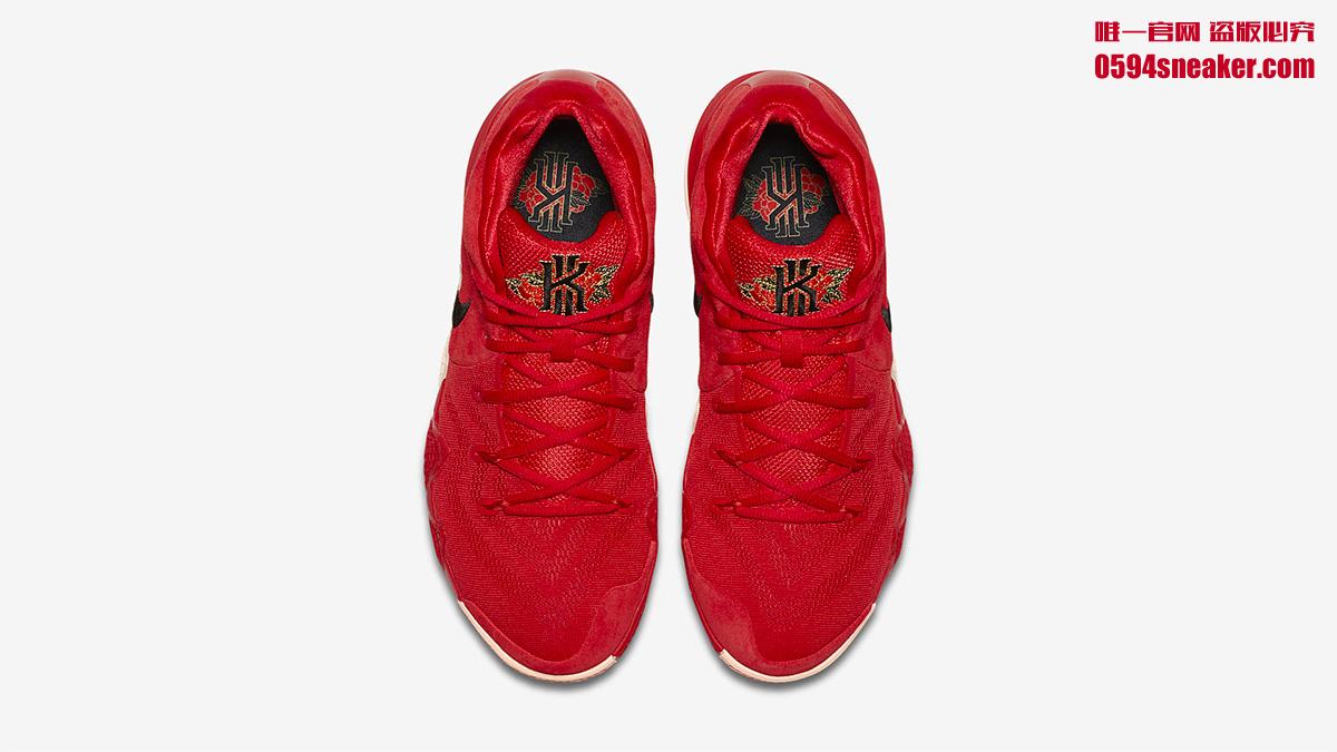 943807-600,Kyrie 4,Nike 943807-600 中国区下周发售！新年配色 Kyrie 4 CNY 要来了！