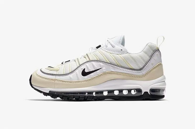 Air Max 98,Nike  同样本月发售，白化石配色 Nike Air Max 98 活力登场