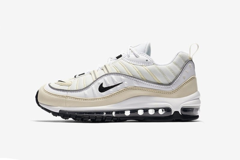 Air Max 98,Nike  同样本月发售，白化石配色 Nike Air Max 98 活力登场