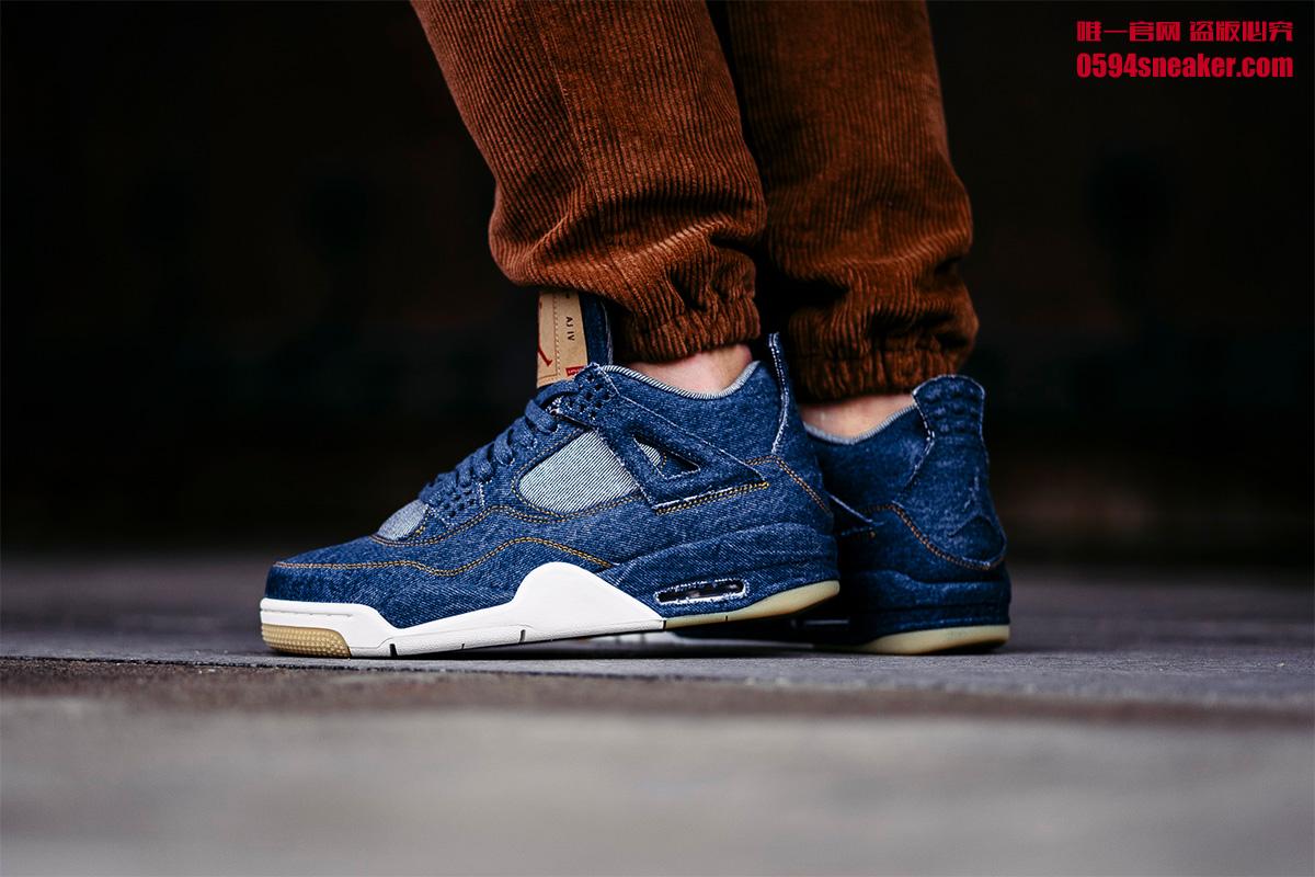 AO2571-401,AJ4,Air Jordan 4 AO2571-401 下周发售！Levis x Air Jordan 4 预售价格已突破 ￥4000！