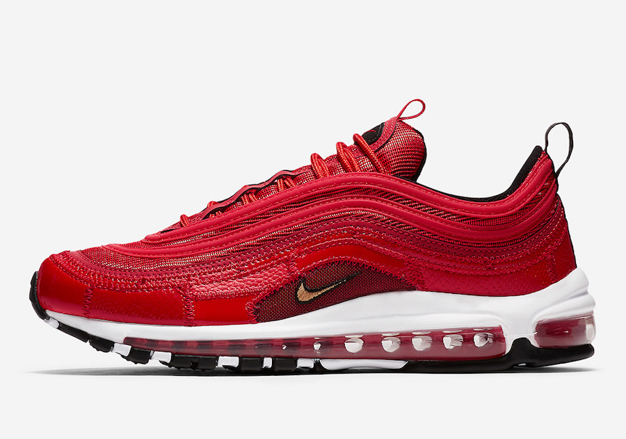 Air Max 97,AQ0655-600,Nike AQ0655-600 热情的葡萄牙红！Nike Air Max 97 “CR7” 鲜艳登场