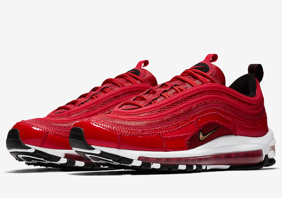 Air Max 97,AQ0655-600,Nike AQ0655-600 热情的葡萄牙红！Nike Air Max 97 “CR7” 鲜艳登场