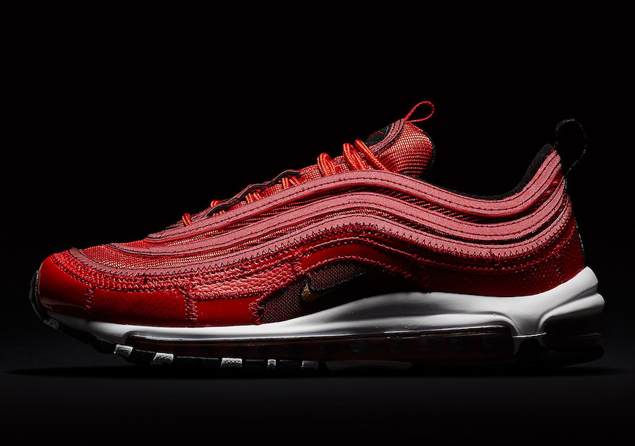 Air Max 97,AQ0655-600,Nike AQ0655-600 热情的葡萄牙红！Nike Air Max 97 “CR7” 鲜艳登场