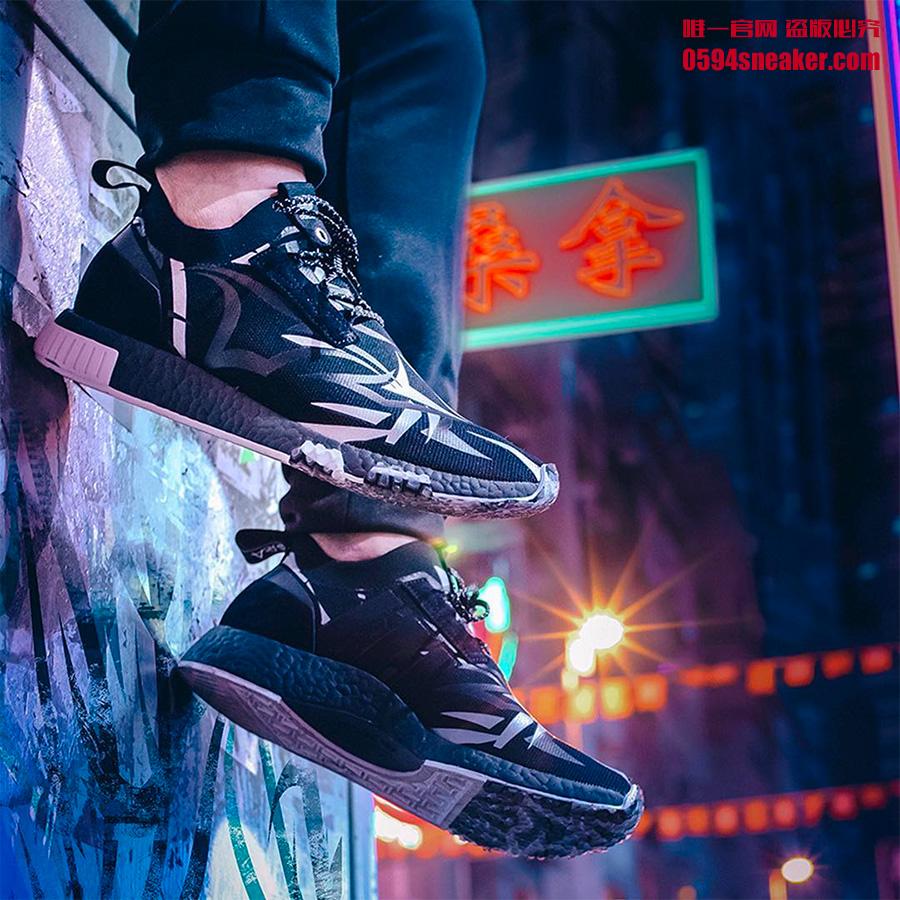 NMD Racer,JUICE,DB1777 DB1777 你现在可以买黑荆棘 JUICE x NMD Racer 了！