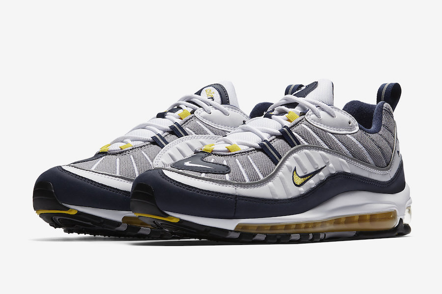 640744-105,Air Max 98,Nike 640744-105 Nike Air Max 98 新配色亮相，本月底正式发售