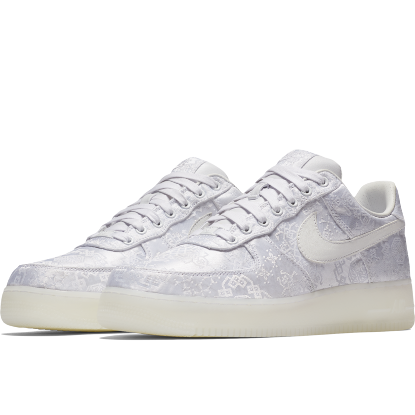 AO9286-100,AF1,Air Force 1,CLO AO9286-100 白丝绸 CLOT x Nike Air Force 1 发售日期确定！下周就登场！