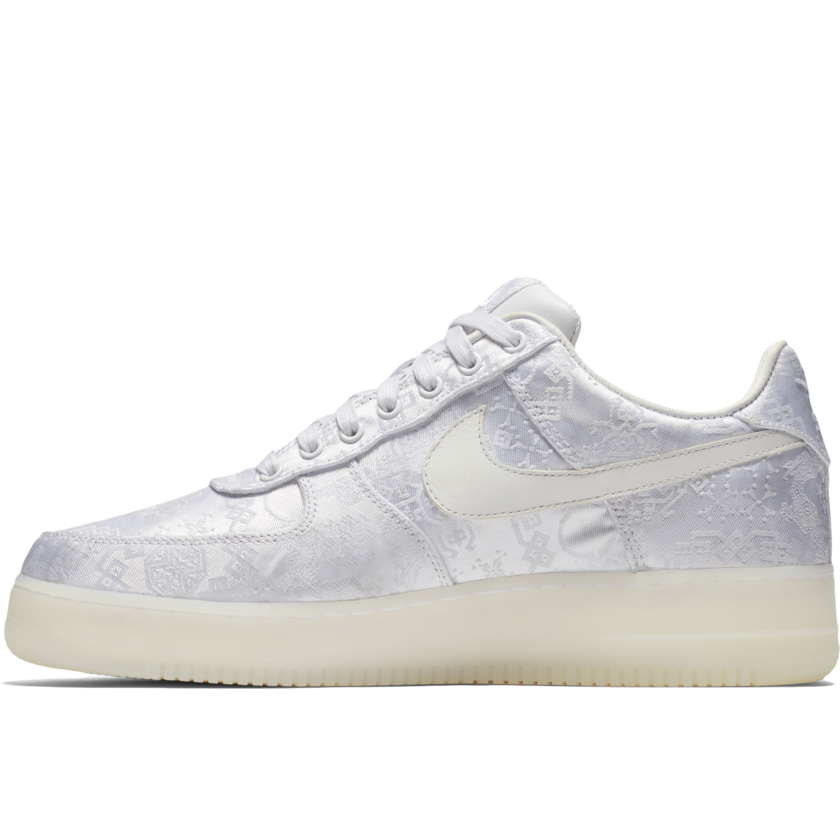 AO9286-100,AF1,Air Force 1,CLO AO9286-100 白丝绸 CLOT x Nike Air Force 1 发售日期确定！下周就登场！