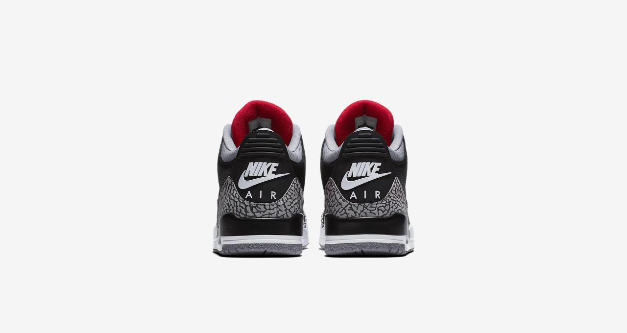 854262-001,AJ3,Air Jordan 3 854262-001 AJ3 黑水泥 Air Jordan 3 中国区发售信息正式公布