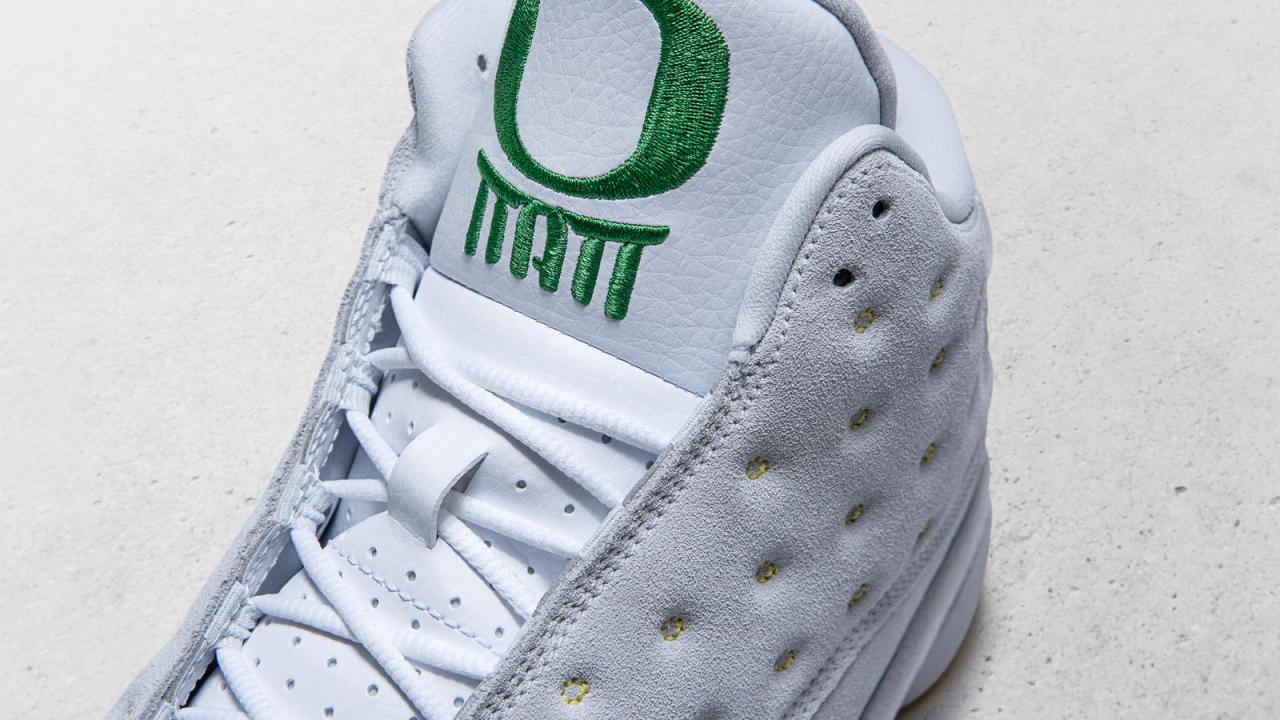 AJ13,Air Jordan 13 AJ13 更具活力气质，Air Jordan 13 PE “Oregon Ducks” 新品登场