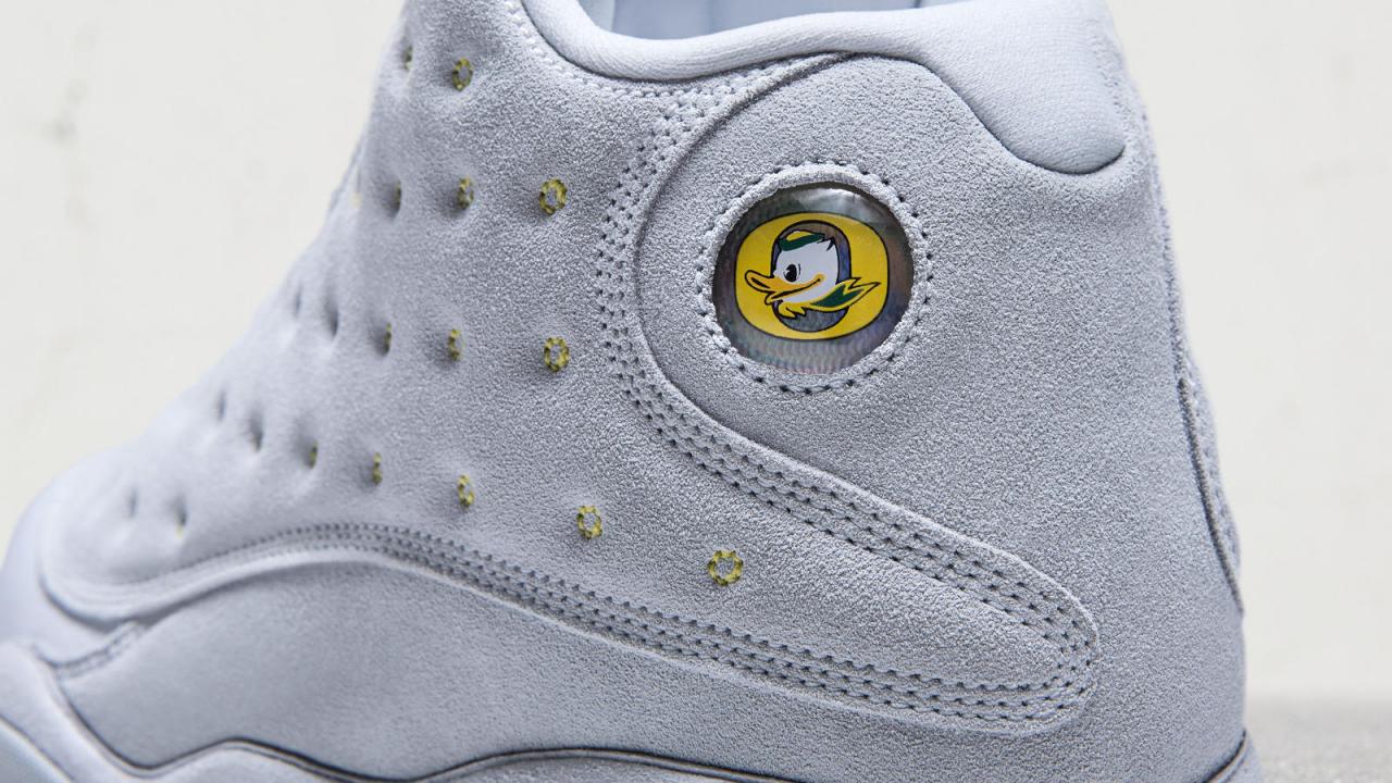 AJ13,Air Jordan 13 AJ13 更具活力气质，Air Jordan 13 PE “Oregon Ducks” 新品登场