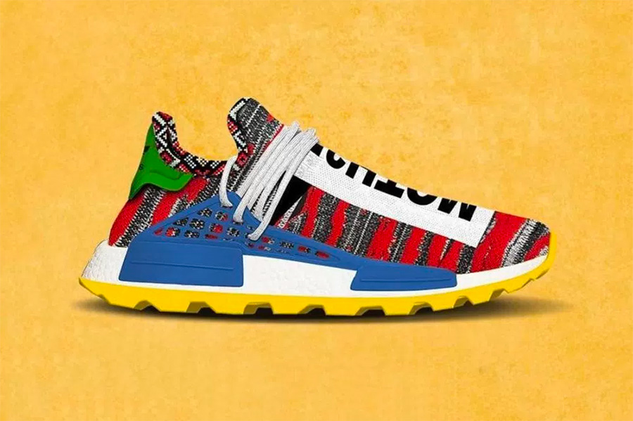 Hu NMD,adidas  菲董新鞋来了！Pharrell x adidas Originals Hu NMD “Afro” 系列亮相