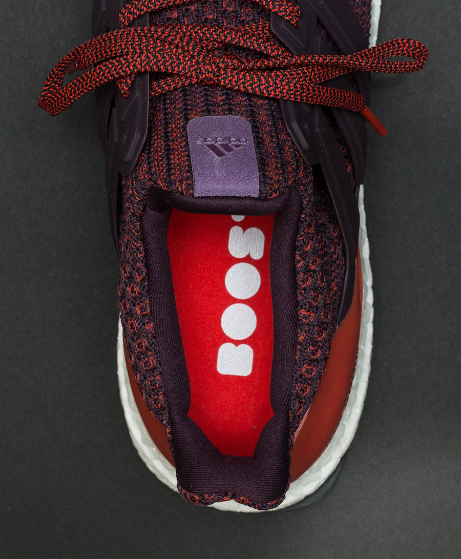 adidas,Ultra Boost,Deep Burgun  酒红配色！adidas Ultra Boost 4.0 “Deep Burgundy” 二月发售