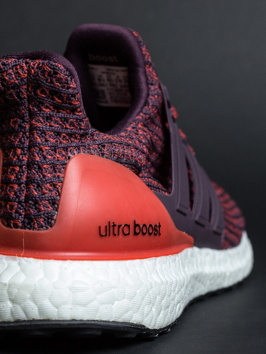 adidas,Ultra Boost,Deep Burgun  酒红配色！adidas Ultra Boost 4.0 “Deep Burgundy” 二月发售