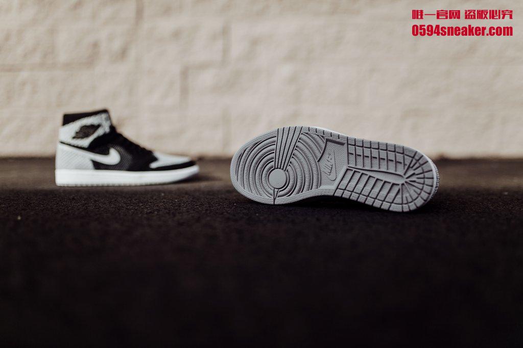 Air Jordan 1,AJ1,Flyknit,Shado  高清实物美图！Air Jordan 1 Flyknit “Shadow” 本月即将发售！