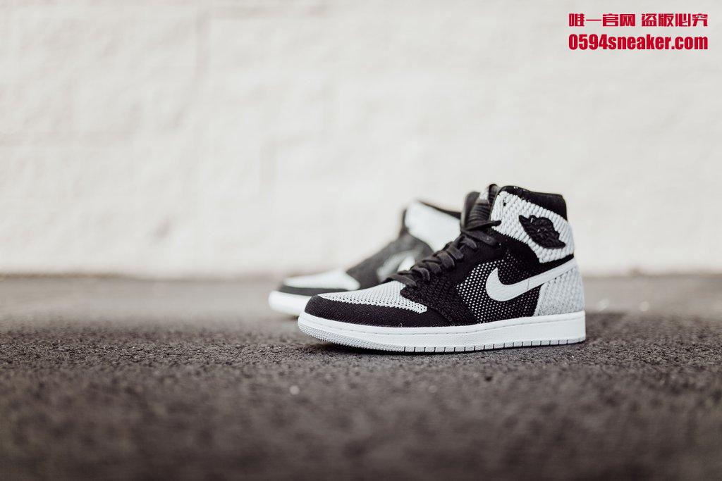 Air Jordan 1,AJ1,Flyknit,Shado  高清实物美图！Air Jordan 1 Flyknit “Shadow” 本月即将发售！