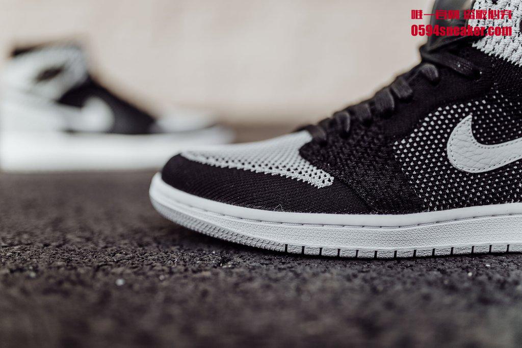 Air Jordan 1,AJ1,Flyknit,Shado  高清实物美图！Air Jordan 1 Flyknit “Shadow” 本月即将发售！