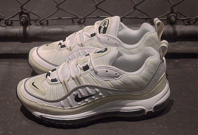 Nike,Air Max 98,White Possil  素雅亮相！Nike Air Max 98 “White Possil” 全新配色曝光！