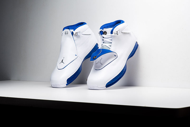 Air Jordan 18,AJ18,Sport Royal  情怀+性能怪兽！Air Jordan 18  “Sport Royal” 确定下周发售