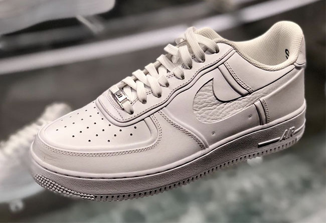 John Elliott,Nike,Air Force 1  切割手法呈现！John Elliott x Nike Air Force 1 Low 实物曝光！