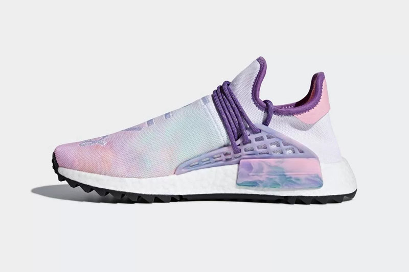 Pharrell,adidas Originals,Hu N  下月重磅登场！菲董 Hu NMD Trail 扎染配色官图释出