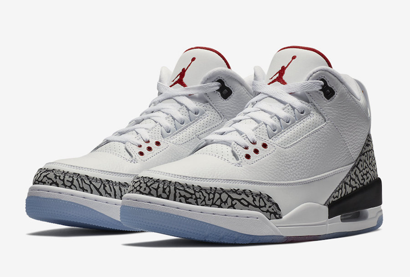 Air Jordan 3,Free Throw Line,9  罚球线起跳扣篮！新白水泥 Air Jordan 3 下周重磅登场