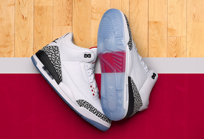 Air Jordan 3,Free Throw Line,9  罚球线起跳扣篮！新白水泥 Air Jordan 3 下周重磅登场