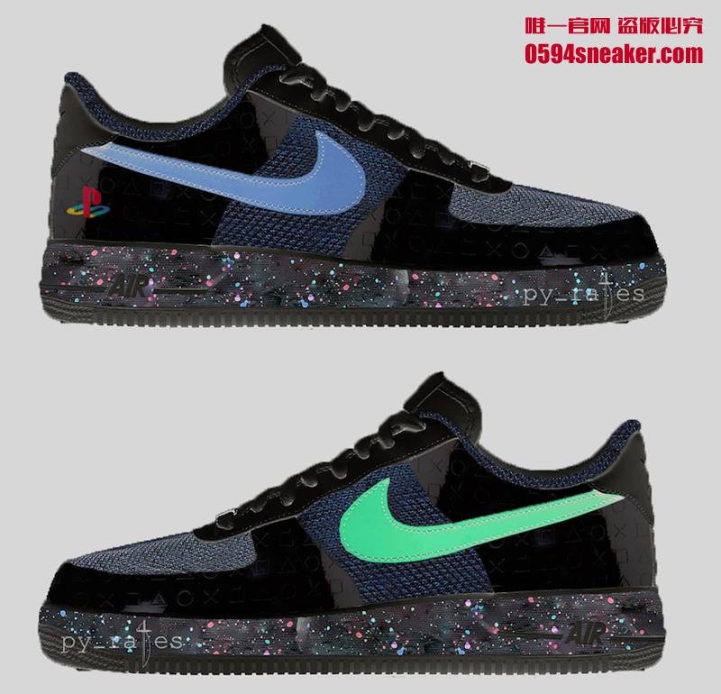 Air Force 1,PlayStation,Nike 游戏机主题配色！Air Force 1 “PlayStation” 你给打几分？